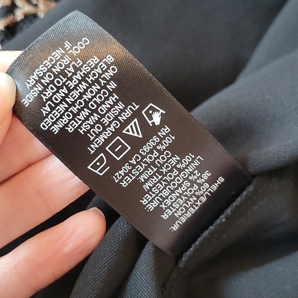 NWT! NIC + ZOE GORGEOUS OVERLAY LONGSLEEVE BLOUSE - Picture 15 of 15